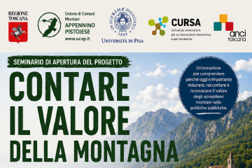 Seminario di apertura del Progetto "Contare il valore della Montagna"